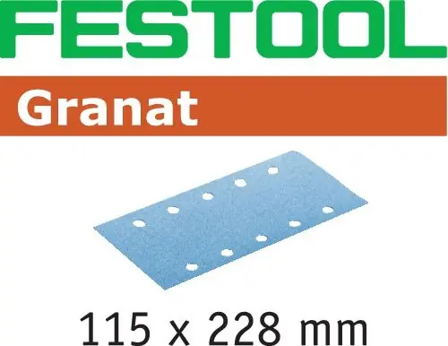 Festool STF 115X228 P400 GR/100 - Brusný papír Granat