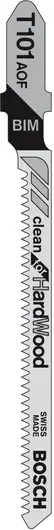 Bosch Pilový list se stř. ozubením T 101 AOF Clean for Hard Wood