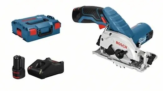 Bosch GKS 12V-26 - Akumulátorová okružní pila (včetně aku a nabíječky)