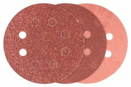 6dílná sada brusných papírů pro excentrické brusky 125 mm