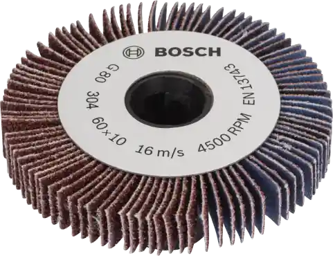 Bosch Lamelový brusný váleček 10mm, zrnitost 80