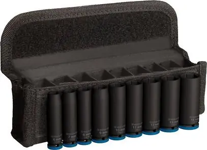 SADA NÁSTRČNÝCH KLÍČŮ 1/4'' 9pc L PRO Set , prodloužené