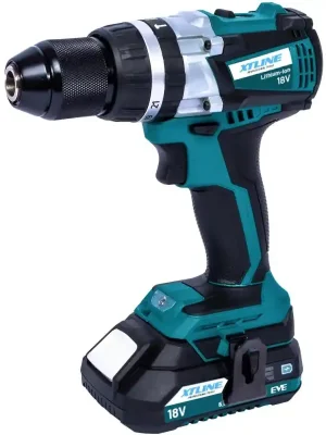 XT aku šroubovák s příklepem 2-13mm 18V/2,0Ah - (nabíječka + 2 akumulátor)