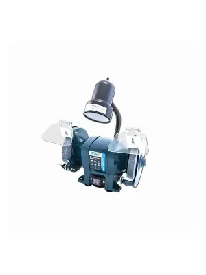 XTline bruska dvoukotoučová s osvětlením 150mm 300W 230V