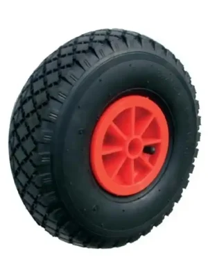 Kolečko 260 mm nafukovací - kluzné ložisko, plastový disk