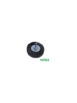 Kotouč nerez 80 x 10 mm přímý se stopkou