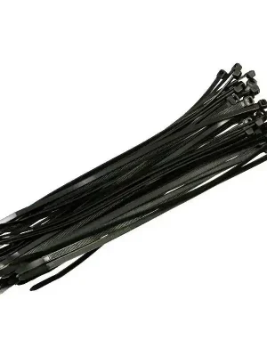 Páska stahovací elektro 4,8 x 370 mm (25 ks) černá