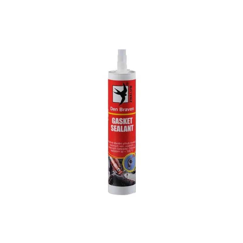 Tmel gasket sealant 300°C 280 ml - červený Den Braven
