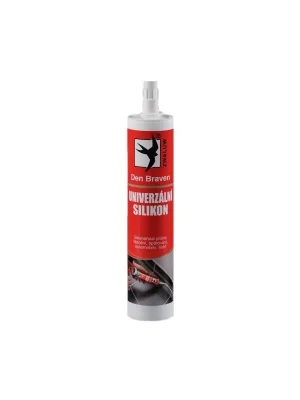 Tmel silikon univerzální 280 ml - transparentní Den Braven