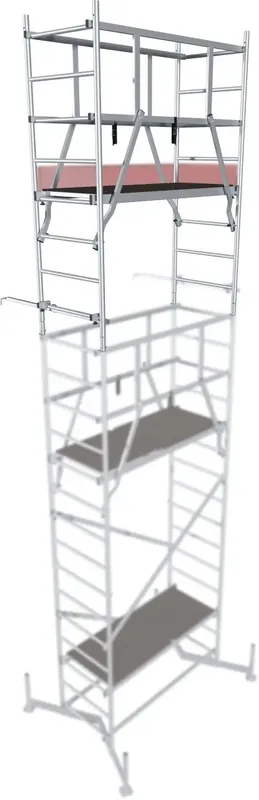 lešení pracovní Al ClimTec KRAUSE - 2.patro  2 x 1.5 x 0.6 m