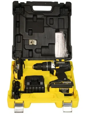 vrtačka s příklepem akumulátorová 2-13mm 20V, 2 akumulátory