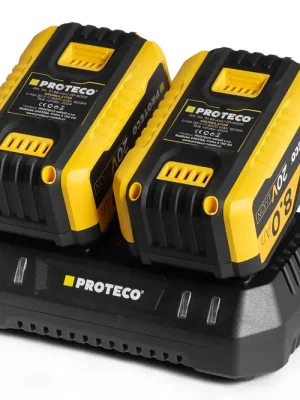 2x akumulátor 8 Ah + nabíječka DUAL 4.0 A