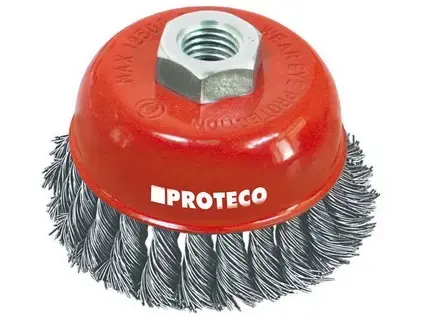 kartáč hrnkový copánkový 65mmxM14x2 Fe0.5mm