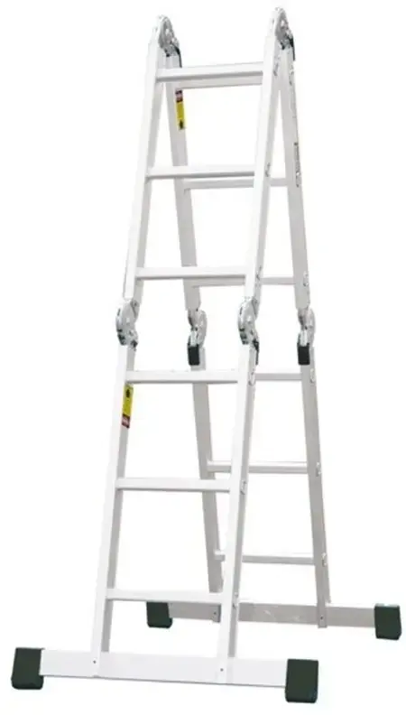 žebřík čtyřdílný kloubový 4x4 118/443 cm