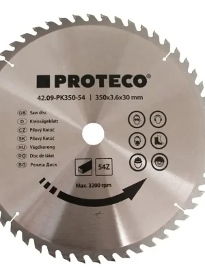 kotouč pilový SK 350 x 3.6 x 30 54z + redukce 30/20 mm