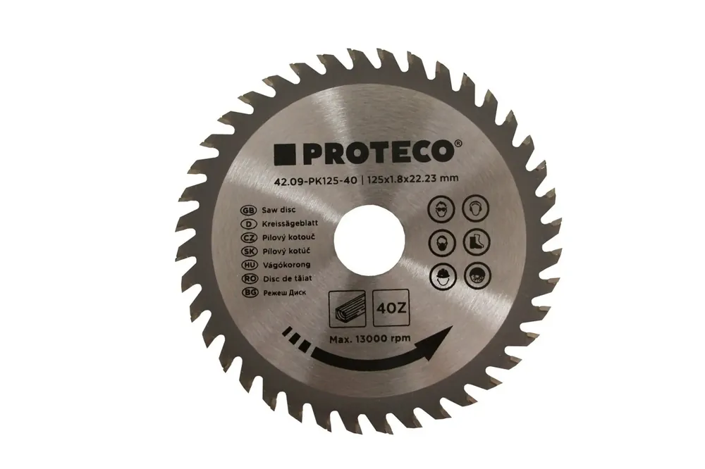 kotouč pilový SK 125 x 1.8 x 22.2 40z