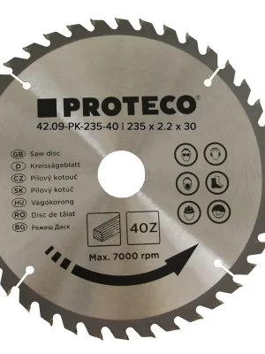 kotouč pilový SK 235 x 2.2 x 30 | 40 zubů