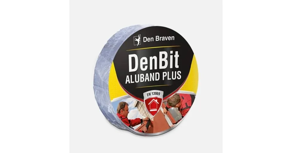 Pás bitumenový střešní, DenBit ALUBAND 10cm x 10m