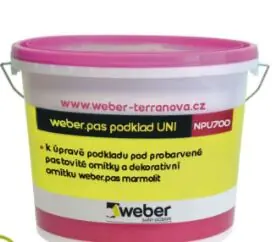 Weber.pas podklad UNI MAR BÍLÝ - 5kg