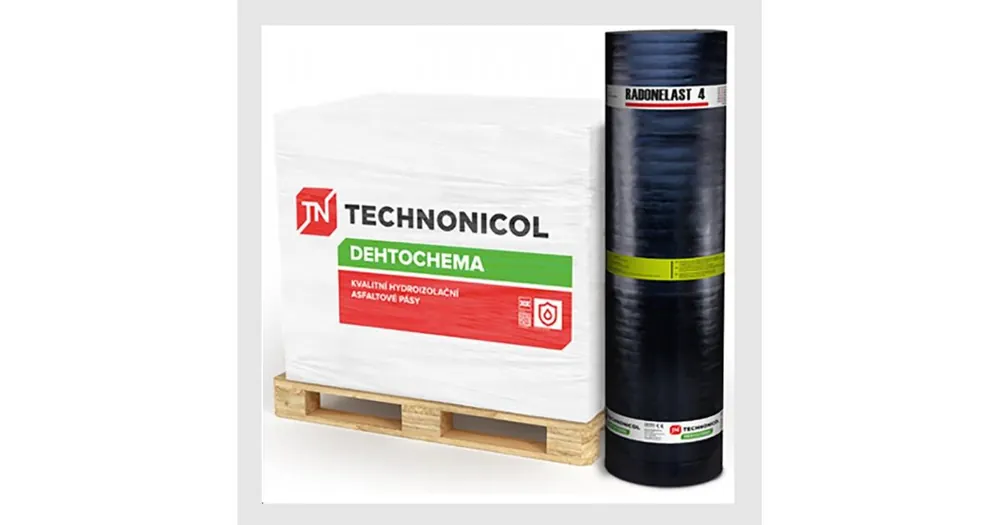 Lepenka Dehtochema-Radonelast 4mm/10m2/bal/