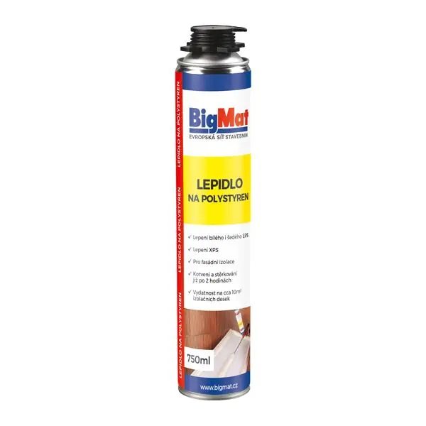 PU lepidlo na polystyren 750ml. /40221PBIG/