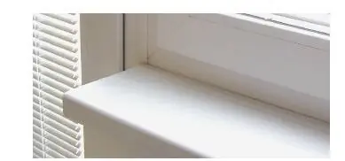 Parapet PVC bílý AHS š.200 mm - délka 1m
