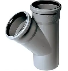 Jednoduchá odbočka HTEA100/070 DN100/70 úhel 45°
