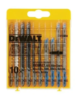 DT2294-QZ, náhradní pilové plátky mix, 10ks /DeWALT/
