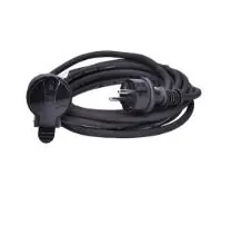 1z prodlužovací přívod - spojka, 5m, 3 x 1,5mm2, černa. /PS30/