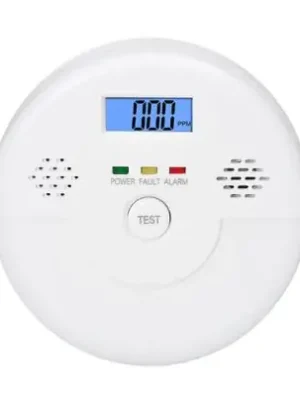 Detektor spalin CO+alarm, 85dB, 9V baterie /1D31/
