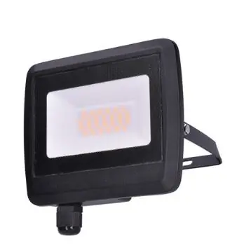 LED venkovní reflekto, 20W, 1600lm, AC 230V,černá IP65/WM-20W-O/