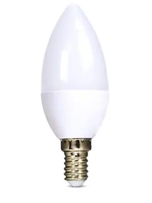LED žárovka, svíčka, 6W, E14, 4000K, 450lm /WZ410/ DOPRODEJ