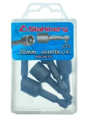 Adaptér sada 1/4",6 hran, 10mm /118613/