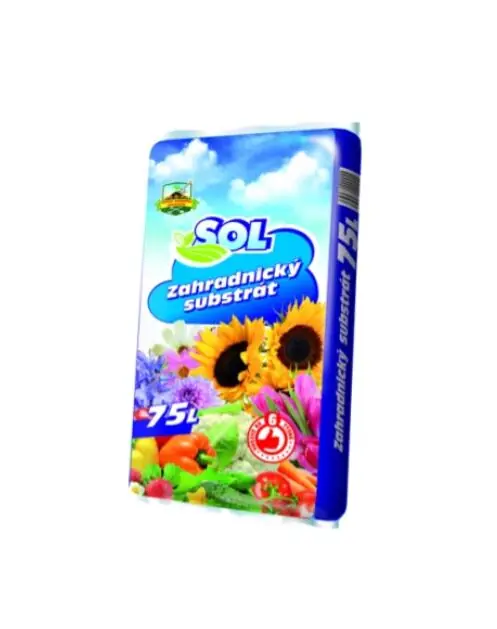 ZAHRADNICKÝ SUBSTRÁT - SOL, 75l /36ks/pal/