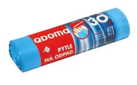Pytle na odpadky zatahovací 35l /15ks/ 50*60cm /281530/