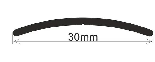 Přech.lišta PŘ - Buk 3/2,70 m samolep.