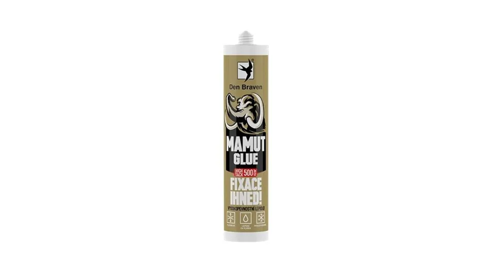Lepidlo, Mamut glue HIGH TACK černý, 290ml