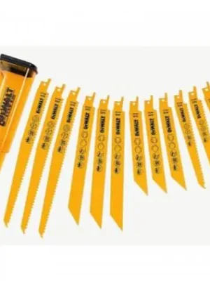 Pilové plátky pro měčové pily, sada 12ks DeWALT DT2445-QZ
