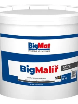 Big malíř 15kg barva bílá s titanovou bělobou//