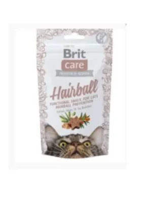 BRIT CARE cat SNACK HAIRBALL 50g (2600114)