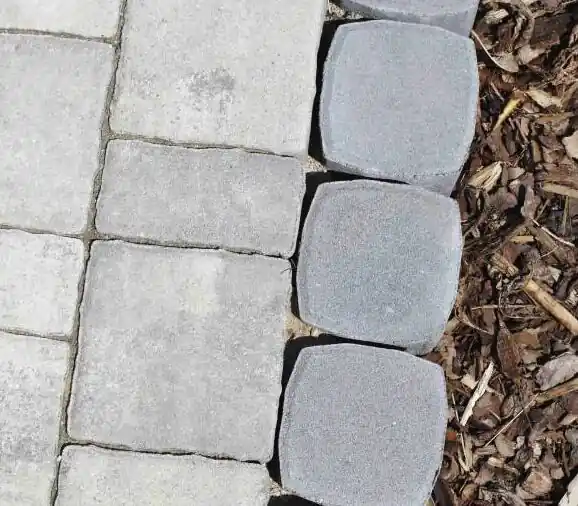 Best-PALISÁDA PREMIUM 110*110/d.400mm/přírodní-čtverec/48ks/pal