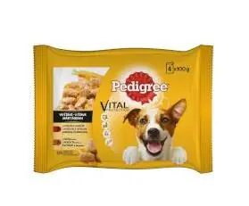 PEDIGREE kapsa 4 ks ADULT jehněčí/kuřecí (1400110)