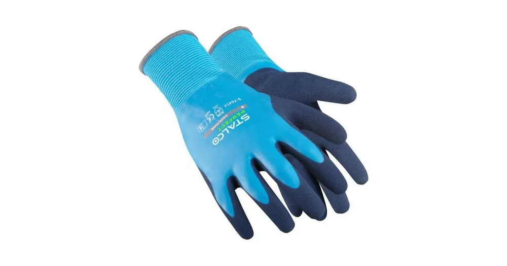 Rukavice nylonové AQUA FOAM, 9, STALCO PERFECT