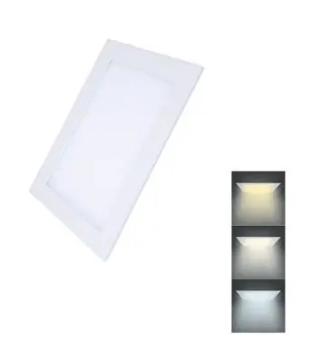 3 LED mini panel CCT, podhledový, 6W, 450lm, 3000K, 4000K čtvercové /WD147/