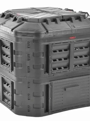 Hecht 6600 kompostér na zahradní odpad 600l