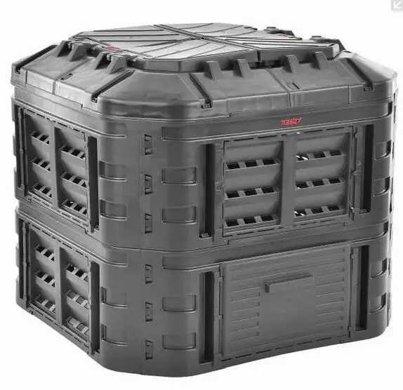 Hecht 6600 kompostér na zahradní odpad 600l
