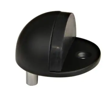 Zarážka dveřní 43x24mm černá /495145/