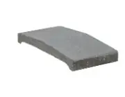 KB sh-40 B stříška přírodní,štípaná /500*250mm/32ks/pal