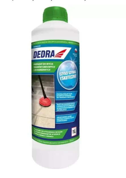 DEDRA - Přípravek na mytí kamenných teras 1l /DED8823A6/