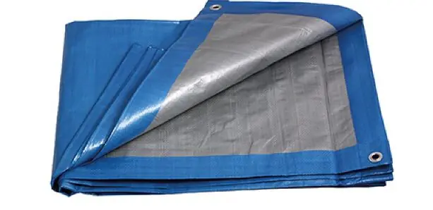 Plachta zakrývací PROFI 3x4m 140g modro-stříbrná /25212.01/